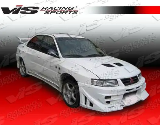 Exclusive Mitsubishi Mirage 4DR VIS Racing EVO 8 Widebody Side Skirts - 97MTMIR4DJE8WB-004