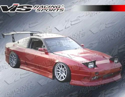 Nissan 240SX VIS Racing B Speed Side Skirts - 89NS2402DBSP-004 Exclusive