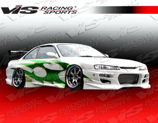 Budget Nissan 240SX VIS Racing GT Bomber-2 Side Skirts - 95NS2402DGB2-004