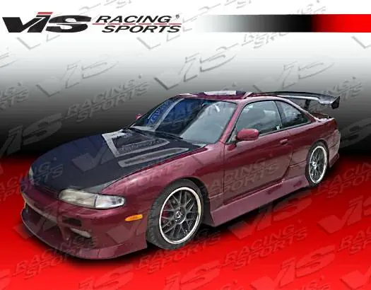 Nissan 240SX VIS Racing V Spec-4 Side Skirts - 95NS2402DVSC4-004 Best Choice
