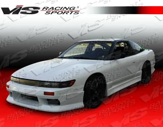 Nissan 240SX VIS Racing V Speed Side Skirts - 89NS2402DVSP-004 Crafted