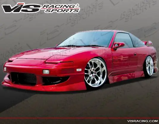 Wholesale Nissan 240SX VIS Racing Werk 9 Side Skirts - 89NS2402DWK9-004