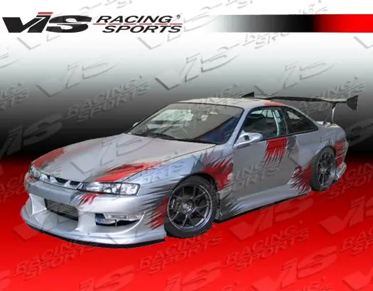 Deal Nissan 240SX VIS Racing Werk 9 Side Skirts - 95NS2402DWK9-004