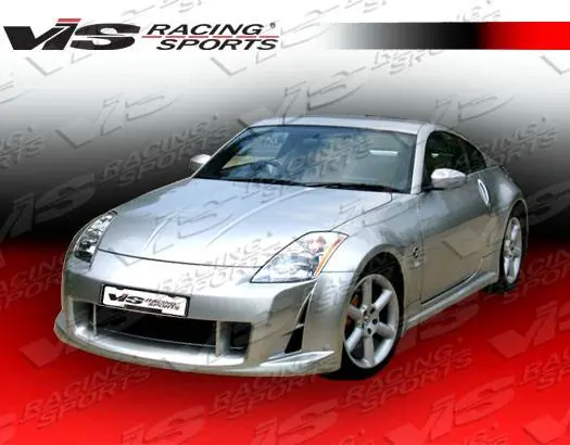 Money Back Guarantee Nissan 350Z VIS Racing AMS Side Skirts - 03NS3502DAMS-004