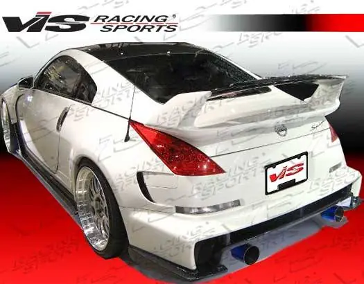 Free Returns Nissan 350Z VIS Racing AMS Widebody Side Skirts - 03NS3502DAMSWB-004