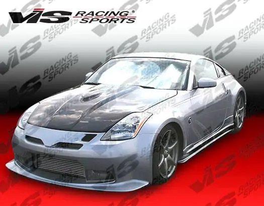 Original Nissan 350Z VIS Racing Tracer GT Side Skirts - 03NS3502DTRAGT-004