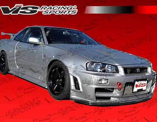 Nissan Skyline VIS Racing Techno R Side Skirts - 99NSR34GTRTNR-004 Best Seller