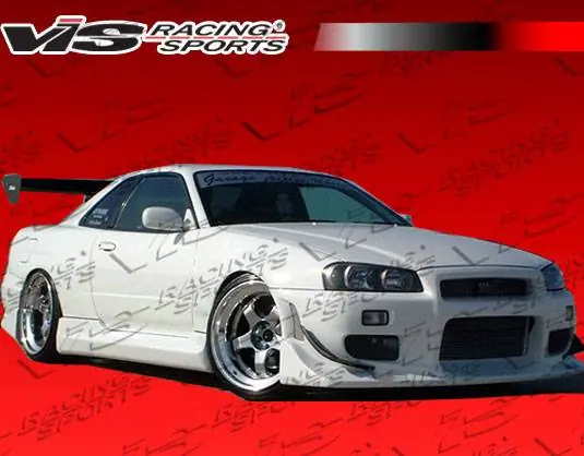 Exclusive Nissan Skyline VIS Racing Tracer Side Skirts - 99NSR34GTRTRA-004