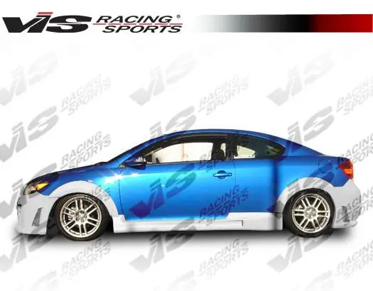 Fresh Stock Scion tC VIS Racing Octane Side Skirts - 05SNTC2DOCT-004