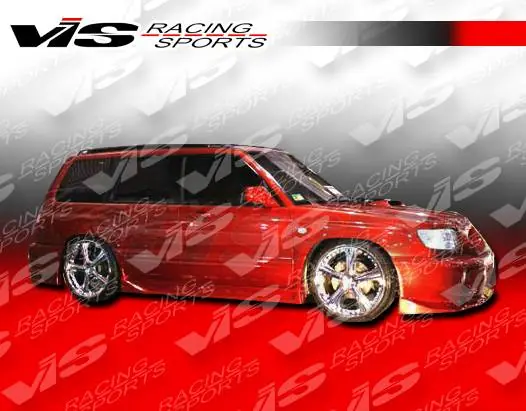 Premium Subaru Forester VIS Racing Tracer Side Skirts - 01SBFOR4DTRA-004