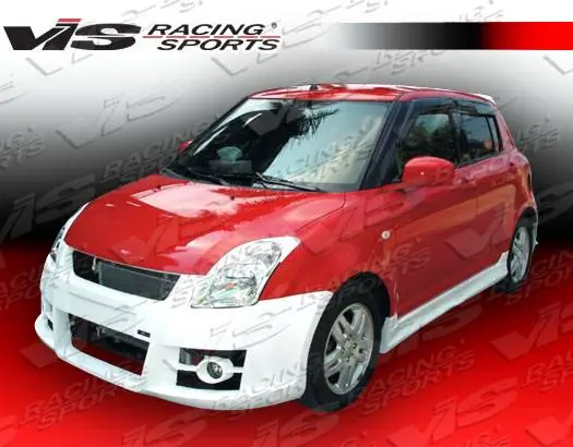 While Supplies Last Suzuki Swift VIS Racing A Tech Side Skirts - 05SZSWF4DATH-004