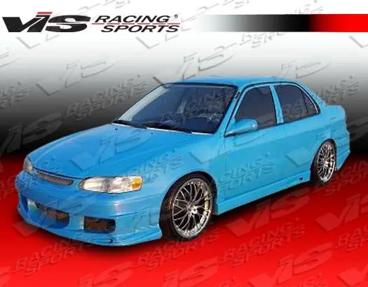 Budget Toyota Corolla VIS Racing Ballistix Side Skirts - 98TYCOR4DBX-004