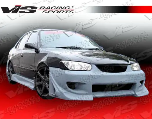 Money Back Guarantee Toyota Corolla VIS Racing Battle Z Side Skirts - 93TYCOR4DBZ-004