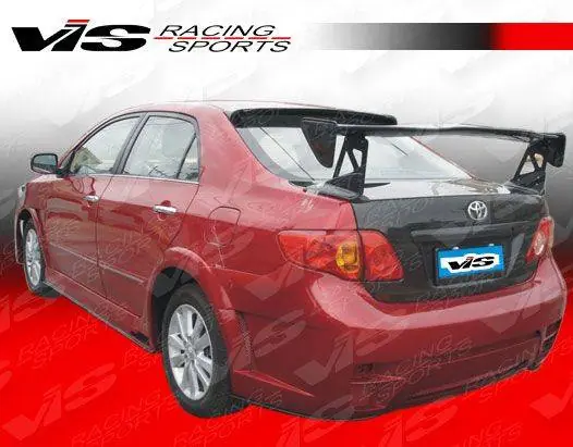 Toyota Corolla VIS Racing Zyclone Side Skirts - 09TYCOR4DZYC-004 Mega Sale