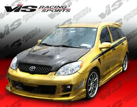 Exclusive Toyota Matrix VIS Racing Ballistix Side Skirts - 02TYMAT4DBX-004