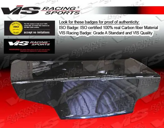 Infiniti G35 VIS Racing OEM Carbon Fiber Trunk - 03ING352DOE-020C Same Day Shipping