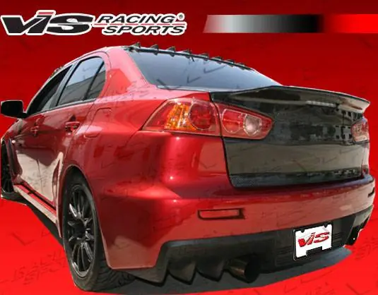 Mitsubishi Lancer VIS Racing Demon Carbon Fiber Trunk - 08MTEV104DDEM-020C Latest