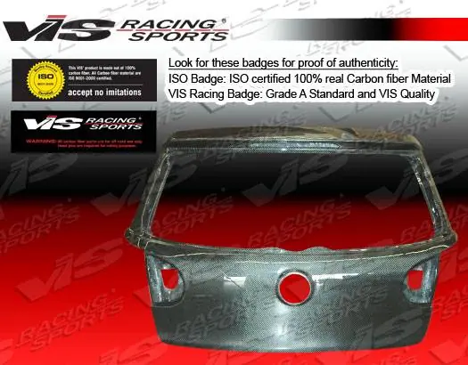 Volkswagen Golf VIS Racing OEM Carbon Fiber Hatch - 06VWGOF2DOE-020C Last Chance