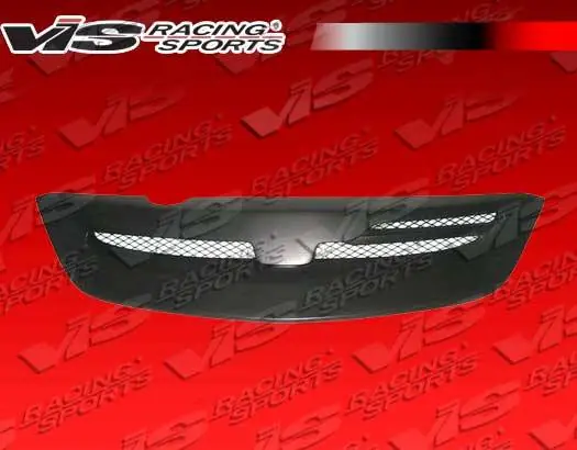 Buy Online Honda Civic HB VIS Racing Type R Front Grille - Carbon Fiber - 02HDCVCHBTYR-015C