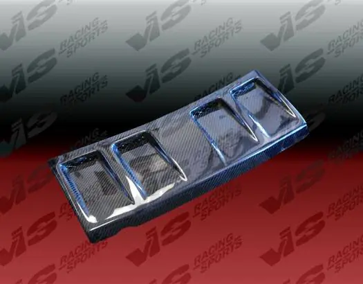 Nissan 300Z VIS Racing Invader Front Grille - Fiberglass - 90NS3002DINV-015 Direct From Factory