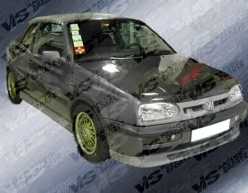 Reduced Price Volkswagen Golf VIS Racing Rabiat Front Grille - Fiberglass - 93VWGOF2DRAB-015