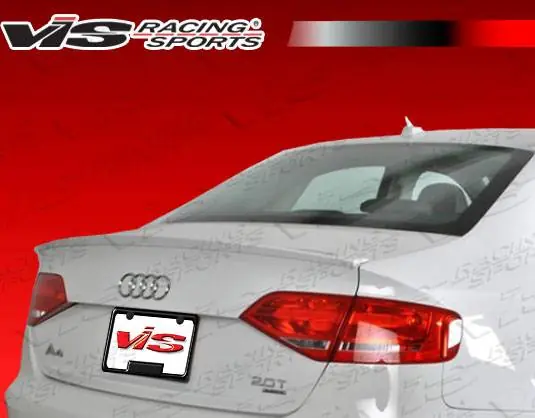 Free Delivery Audi A4 VIS Racing R Tech Spoiler - 09AUA44DRTH-003P