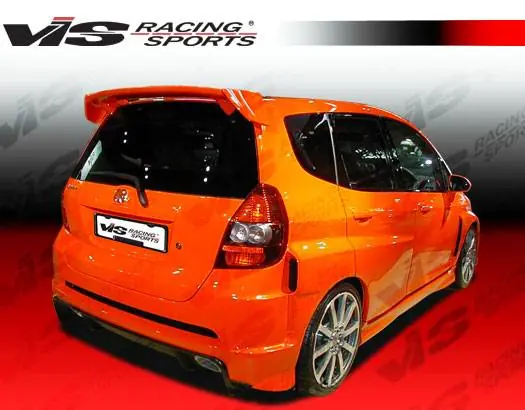 Seasonal Sale Honda Fit VIS Racing Techno R Widebody Spoiler - 07HDFIT4DTNRWB-003