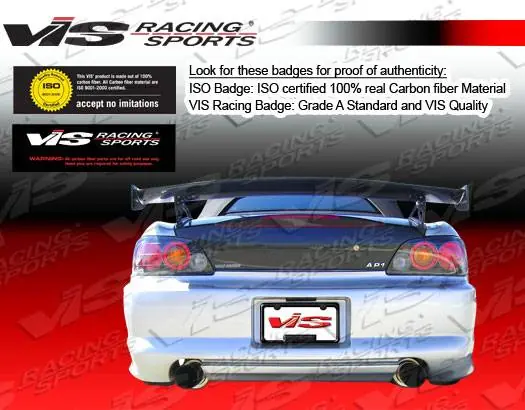 Honda S2000 VIS Racing Techno R Spoiler - 00HDS2K2DTNR-003 Get Yours