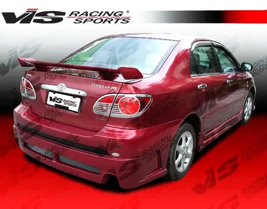 Toyota Corolla VIS Racing Fuzion Spoiler - 03TYCOR4DFUZ-003 Seasonal Sale