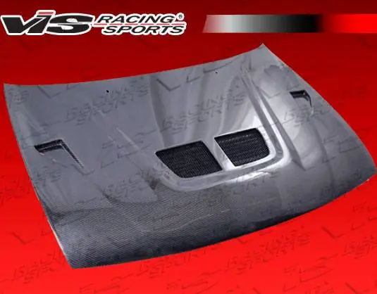 Place Order Nissan Sentra VIS Racing EVO Black Carbon Fiber Hood - 95NS2002DEV-010C