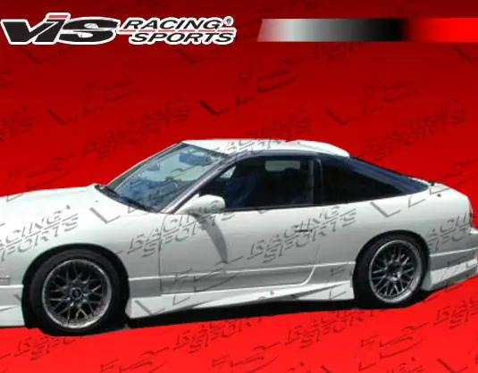 Premium Nissan S13 VIS Racing V Spec S Side Skirts - 89NSS132DVSCS-004
