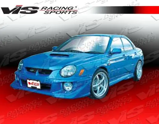 Brand New Subaru WRX VIS Racing Zyclone-2 Side Skirts - 02SBWRX4DZYC2-004