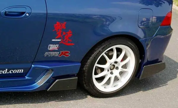 Acura RSX Chargespeed Side Fin for Type-2 Rear Bumper - CS207BFC Get Yours