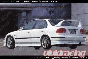 Honda Civic 4DR Chargespeed Rear Skirt - CS617RSZ Authentic