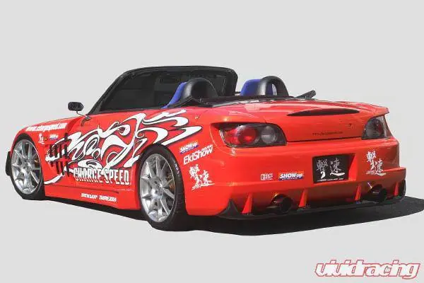 Direct From Factory Honda S2000 Chargespeed Wide Body Super GT Rear Bumper - CS330RBW