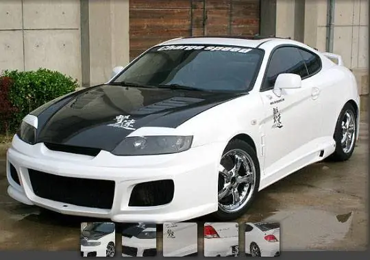 Limited Edition Hyundai Tiburon Chargespeed Full Body Kit - CS997FK
