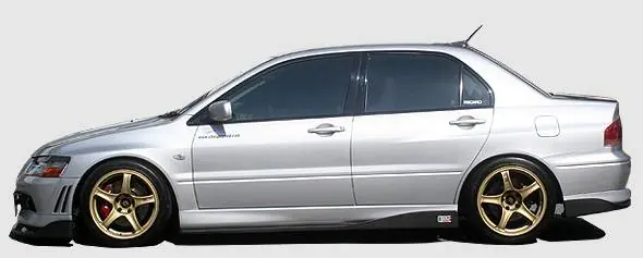Mitsubishi Lancer Chargespeed Bottom Line Side Skirts Sale