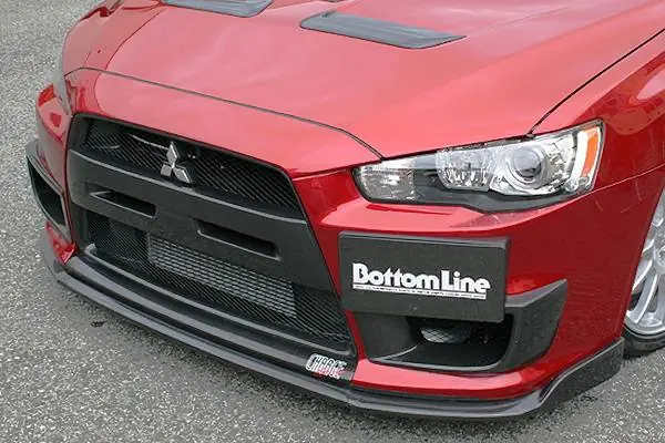 Mitsubishi Lancer Chargespeed Bottom Line Type-2 Front Lip - CS427FL2C Popular