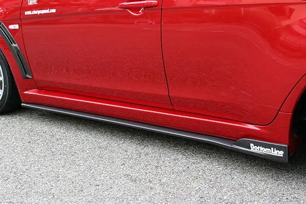 Mitsubishi Lancer Chargespeed Bottom Line Type-2 Side Skirts Limited Edition