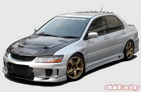 Mitsubishi Lancer Chargespeed Type-2 Full Body Kit with EVO IX Rear Bumper - CS424FK9 Must Have