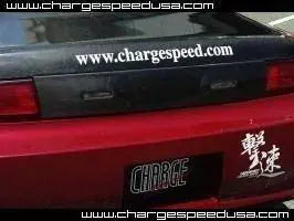 Nissan 240SX Chargespeed Rear Center Garnish Cover - CS704RGR Today Only