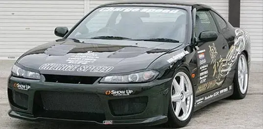 In Demand Nissan 240SX Chargespeed Type-2 Wide Body Full Body Kit - CS707FKW2