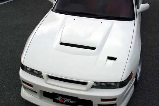 Nissan 240SX Chargespeed Vented Carbon Hood - CS703HCV Worldwide Shipping