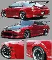 Nissan 240SX Chargespeed Zenki Wide Body Full Body Kit - CS704FKW Super Sale
