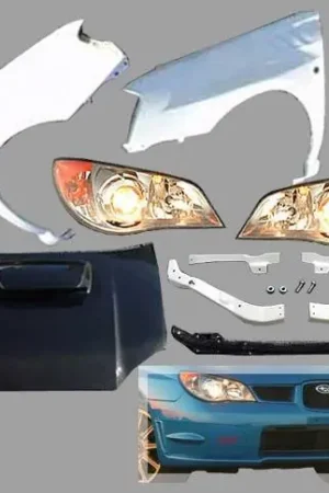 Secure Checkout Subaru Impreza Chargespeed Body Kit Conversion to 2006-2007 Front End - CS975FELK