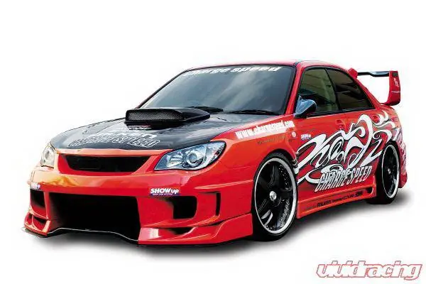 Limited Edition Subaru Impreza Chargespeed New Eye Type-2 Full Bumper Kit with 3-D Carbon Center - CS975FKD