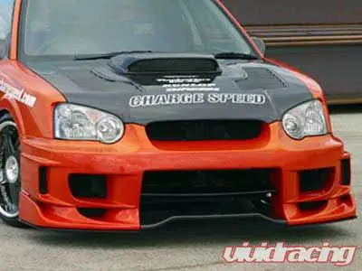 Subaru Impreza Chargespeed Peanut Eye Wide Body Super GT Front Bumper with 3-D Center - CS977FBDW Exclusive Offer