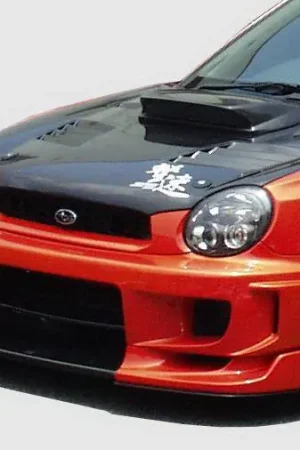 Subaru Impreza Chargespeed Round Eye Type-2 Full Bumper Kit with 3D Carbon Center Flap - CS978FKD Must Have