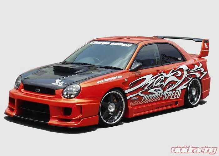 Subaru Impreza Chargespeed Round Eye Type-2 Wide Body Full Body Kit with 3D Center - CS978FKDW Hot Deal