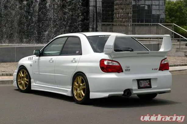 Brand New Subaru Impreza Chargespeed Type-1 Rear Bumper with Over Fender Adapter - CS975RB1A